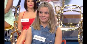 Macarena se parte de risa con la frase de Lorenzo para que le conceda una cita