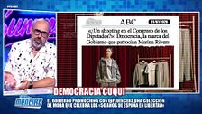 El irónico comentario de Risto Mejide sobre la nueva línea de ropa del Gobierno: “Vamos a morir, pero bien vestidos”