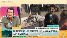 'El Messi de los espetos' de Málaga: así es Javi Vílchez y este es su secreto para hacer las mejores sardinas