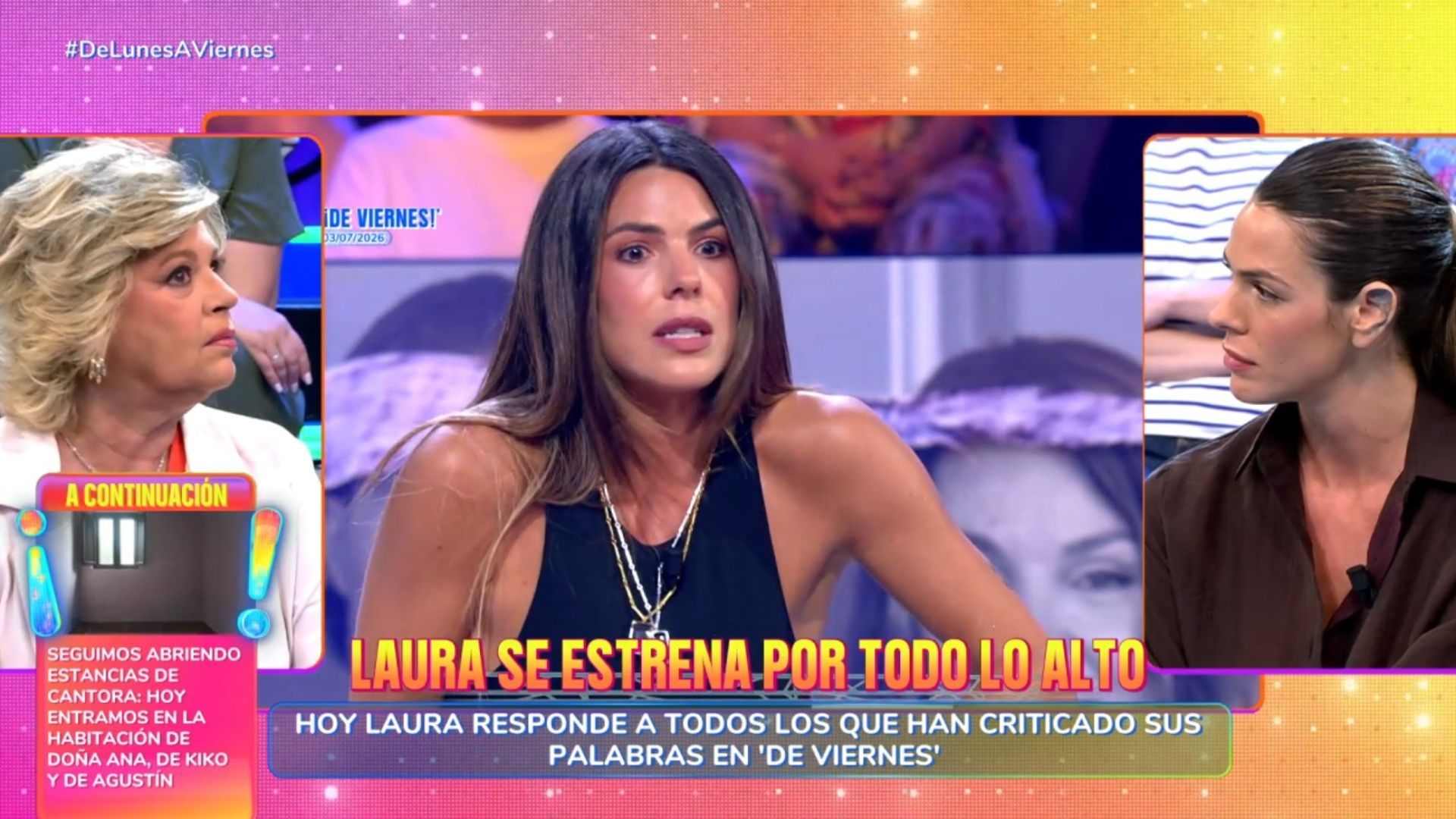 ¡De lunes a viernes!: Terelu Campos se rompe en su momento más tenso con  Laura Matamoros: "Yo he visto sufrir mucho a tu primo, mucho" Video |  Mediaset Infinity