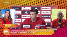 El show de Paz conoce el humilde pasado del futbolista Fabián Ruiz