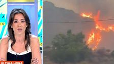 Patricia Pardo, sobre el incendio de Los Gallardos: “Qué manera tiene la vida de recordarnos lo frágiles que somos”