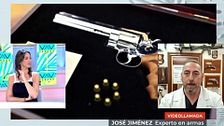 José Jiménez, experto en armas, sobre el revólver que el presidente de Turquía ha regalado a todos los asistentes: "Es completamente funcional"