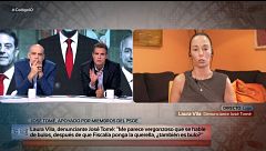 Laura Vila, denunciante de José Tomé: "Voy a llega hasta el final, cueste lo que me cueste"