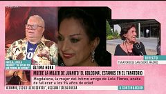 Muere la mujer de Juan 'El golosina' a los 93 años de edad