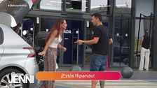 Jenni Alcoholado hace creer que lleva a una persona en el maletero en su cámara oculta