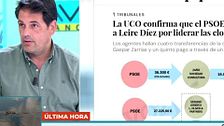 La UCO confirma que el PSOE pagó 43.225 euros a Leire a través de Zarrías y del exabogado de Koldo