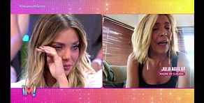 Claudia Chacón se emociona hasta las lágrimas al hablar con su madre de su dura vida