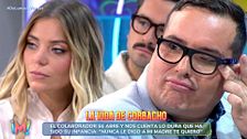 Carlos Corbacho se abre como nunca sobre su pasado familiar y acaba entre lágrimas en 'De lunes a viernes': "Mi madre sufrió mucho desde pequeña"