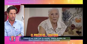 Canales Rivera se abre en canal sobre su visita a Cantora y reacciona a las declaraciones de su madre: "Todavía no lo he superado"