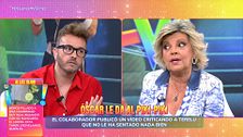 Terelu Campos y Óscar Repo ajustan cuentas pendientes en un tenso cara a cara: "Prefiero que me bloqueen a la bienvenida que recibí"