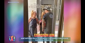 José Antonio pilla a las Mellis tonteando con Coyote en plena publi: las imágenes