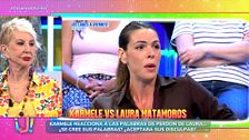 Karmele responde a las palabras de Laura Matamoros: "Se había metido ocho cafés"