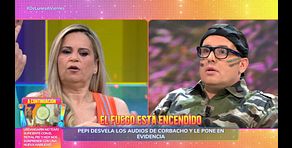 Corbacho y Pepi Valladares, cara a cara: se viven momentos de máxima tensión en plena publicidad de '¡De lunes a viernes!'