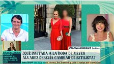 ¿Qué invitada a la boda de Nieves Álvarez debería cambiar de estilista? Esto ha dicho Paloma González, estilista