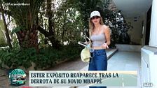 Ester Expósito reaparece tras la derrota de su novio Mbappé: "Feliz no está"