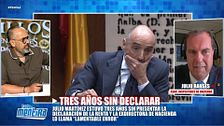 Ransés da la razón a la ex directora de Hacienda tras conocerse que Julio Martínez estuvo tres años sin hacer la renta: "Me parecería algo más que un error"