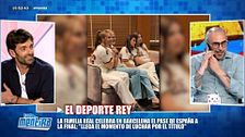 El motivo por el que de la Fuente tuvo que aplazar su entrada a la radio tras el partido: "Tuvo una llamada importante"