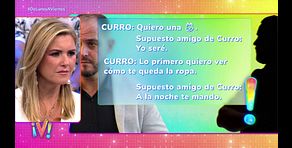 María Jesús Ruiz reacciona a las pruebas de la infidelidad de su novio Curro: “No me ha sido infiel y menos con él”