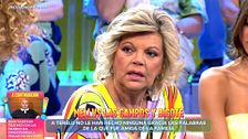 Terelu Campos, muy molesta con las palabras de Meli, la que fue amiga de su madre: "Es gracioso"