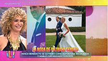 Así fue la boda de Patricia Cerezo: Genoveva Casanova y Luis Miguel, los grandes ausentes de la ceremonia