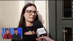 La reacción de dos hermanos al ver, por primera vez, a su hermana mayor