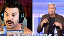 El rifirrafe de Adrián Rescueyou y Carlos Segarra por el curso de ''masculinidades deseables'' del Gobierno