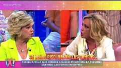 Tensión entre Lydia Lozano y Terelu Campos tras el enfado de Carmen Borrego: "Tú nunca has visto nada ni sabes nada"