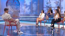 Arantza se enfrenta a Natalia y Jorge y les reprocha que no entiendan su enfado