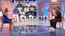 Juan discute con Raquel al dar su versión de lo ocurrido entre ellos: "Te dije que no me escribieras más"