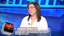 Ricardo Reyes resuelve la gran duda de Ana Vázquez sobre la celebración de La Roja: ¿Llevaban los jugadores la copa auténtica?