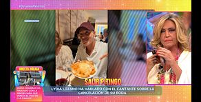 Lydia Lozano saca a la luz el audio de Pitingo reaccionando a las declaraciones de Laura Escuredo sobre su ruptura: "No te enfades"