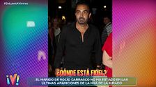 ¿Dónde está Fidel Albiac? No ha estado en las últimas apariciones de Rocío Carrasco