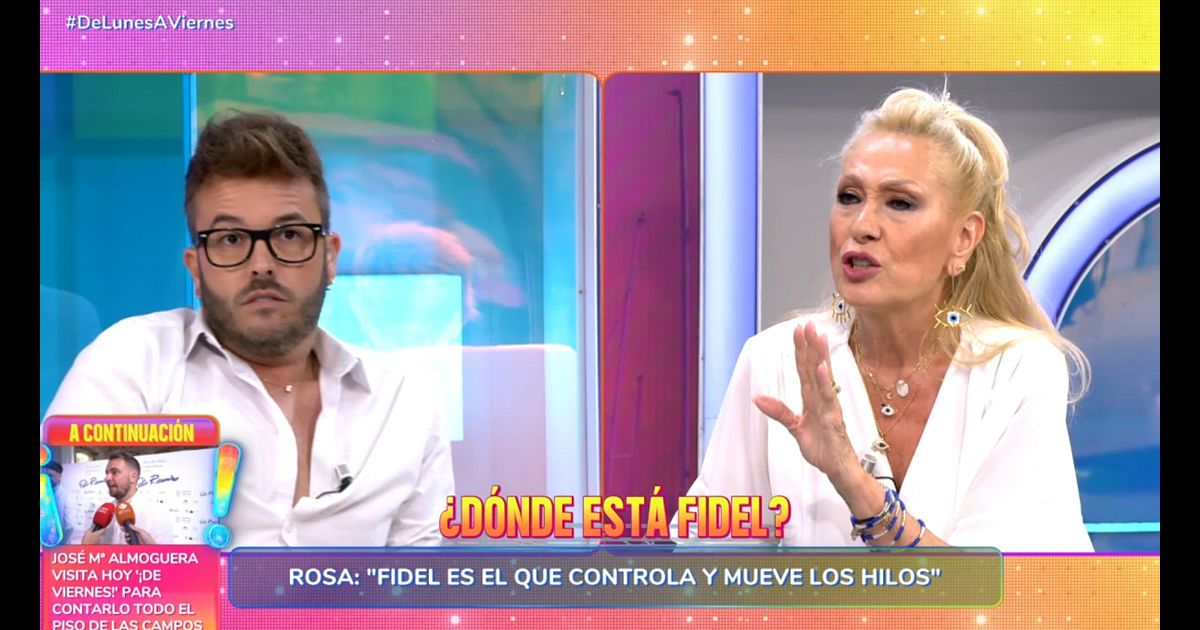¡De lunes a viernes!: El tenso momento de Rosa Benito con Óscar Repo en ...