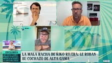 El coche robado de Kiko Rivera aparece sano y salvo: "Se ha llevado un buen susto"