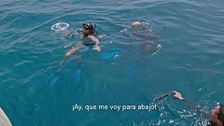 La tensa apnea de Lorena Castell obliga a Jesús Calleja a intervenir: “Sacadla que se hunde”