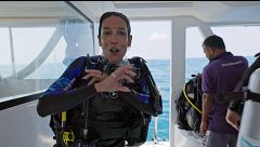 Lorena Castell vence su miedo al mar en una inmersión inolvidable: “No me imaginaba que iba a ser capaz”