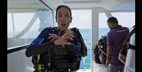 Lorena Castell vence su miedo al mar en una inmersión inolvidable: “No me imaginaba que iba a ser capaz”