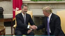Felipe VI estaría tratando de evitar compartir palco con Trump en la final del Mundial