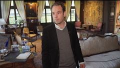 Eduard nos enseña todos los rincones de su castillo, en Urruña: “Soy la vigesimoquinta generación que lo ha heredado”