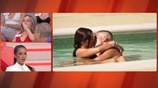 La reacción de las pretendientas de Jordi a su beso con María