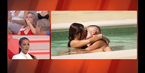 La reacción de las pretendientas de Jordi a su beso con María