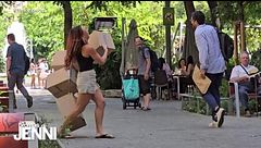 Jenni Alcoholado siembra el caos por las calles de Madrid: ¿Qué harías tú en una situación así?
