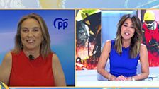 Cuca Gamarra, ante la falta de pactos en el Gobierno: "Ni presupuestos ni capacidad para gobernar, pero tres condenas"