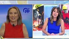 Cuca Gamarra, ante la falta de pactos en el Gobierno: "Ni presupuestos ni capacidad para gobernar, pero tres condenas"