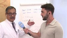 El reportero de 'Vamos a ver' se somete al test de testosterona propuesto por Trump: "Es un portento"