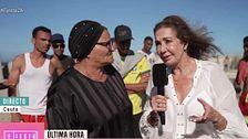 Ana Rosa Quintana presencia en Ceuta un enfrentamiento "a palos" entre subsaharianos y marroquís: "Esto es un polvorín"