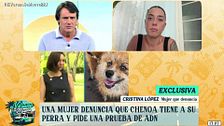 Cristina, la mujer que denuncia que Chenoa tiene a su perra, habla en exclusiva: “He hablado con su hermano”