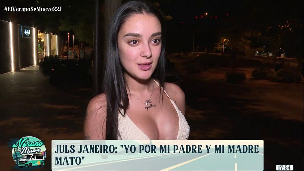 El verano se mueve: Juls Janeiro habla como nunca ante las cámaras: "Por mi  madre y por mi padre mato" Video | Mediaset Infinity