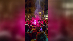 Muere un menor de 13 años en las celebraciones del Mundial de España tras el derrumbe de una fuente de Ciudad Rodrigo